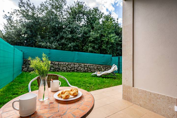 Apartamento de vacaciones para 4 personas, con jardín, Se admiten mascotas - 1