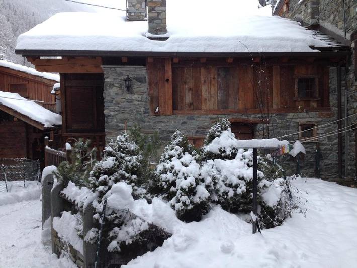 Chalet für 9 Personen, mit Garten und Ausblick