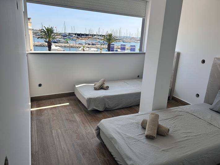 Studio für 2 Personen, mit Meerblick und Balkon in Lagos