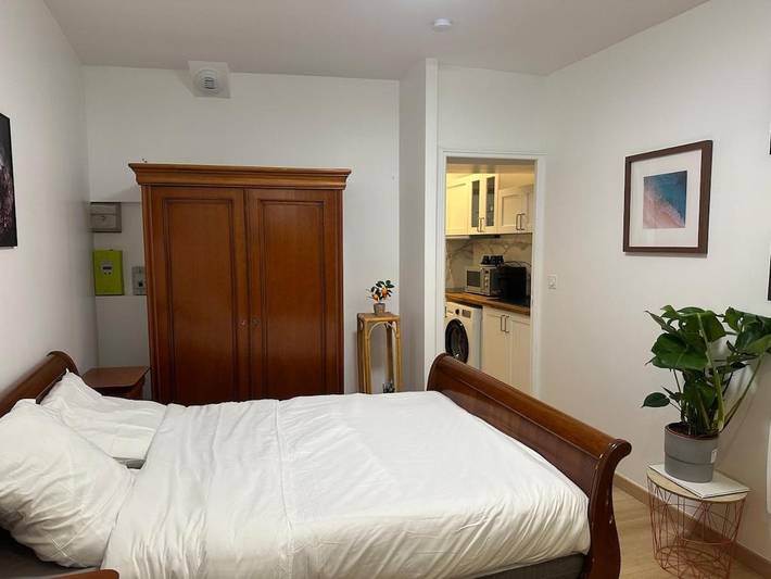 Gîte pour 4 personnes, avec terrasse dans Gare de Dijon-Ville