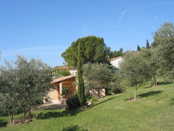En el campo "Le Mûrier" in Beaucaire, Region de Nimes