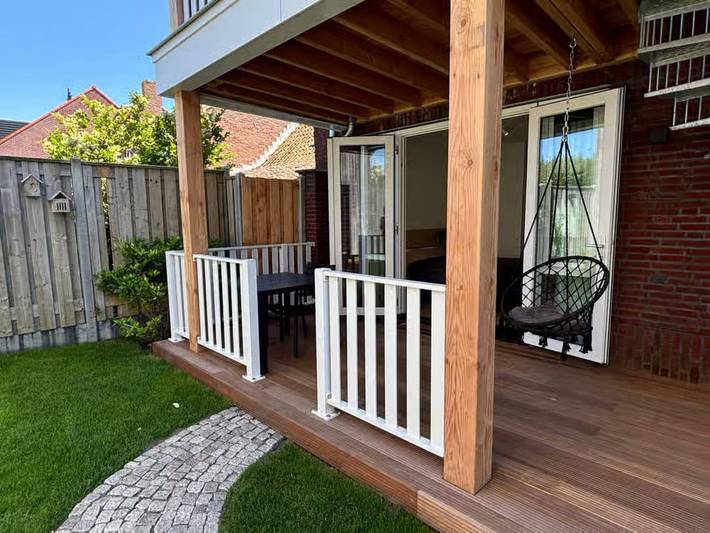 Gîte pour 2 personnes, avec jardin et sauna dans Zélande