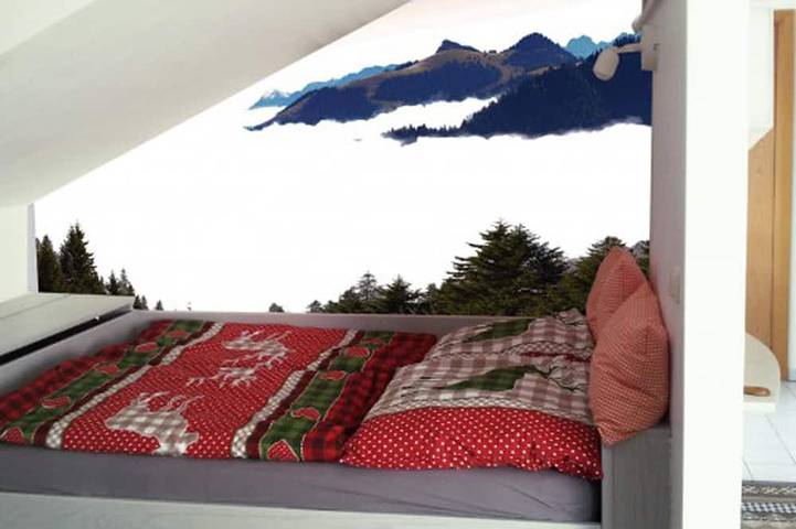 Ferienwohnung für 4 Personen, mit Balkon und Garten sowie Pool und Sauna in Oberaudorf