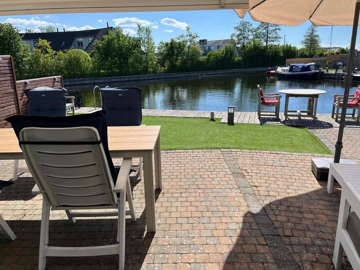 Ferienhaus für 5 Personen, mit Terrasse und Garten sowie Seeblick und Ausblick in Lemmer - 3