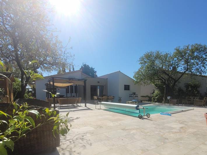 Villa pour 6 personnes, avec piscine ainsi que jardin et terrasse dans l' Aude - 4