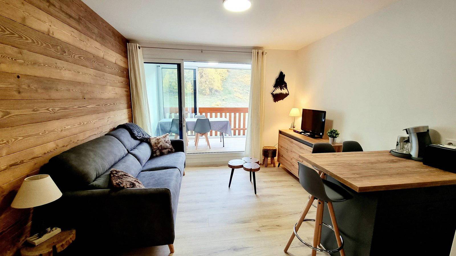 Estudio entero, Résidence Les Fontettes 2 - Estudio -espacio montaña- para 4 personas (31) in La Joue du Loup, Dévoluy (comuna)