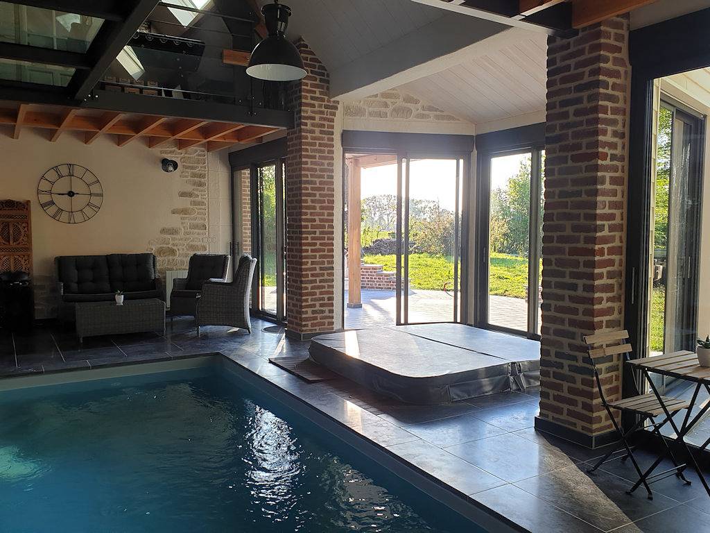 Ô Coeur de la Grange, chambre d'hôtes, piscine et Spa - Chambre in Lillers, Région de Béthune