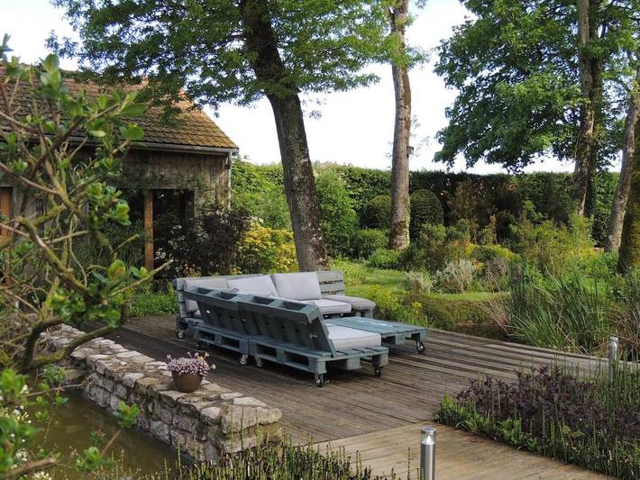 Location de vacances pour 10 personnes, avec Balcon et Terrasse ainsi que Jardin et Sauna à Rety - 3