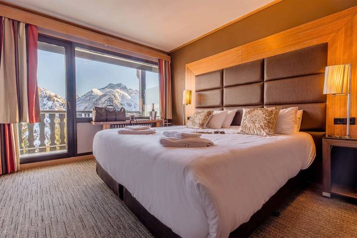Hôtel pour 2 personnes, avec sauna et piscine, animaux acceptés dans Les Deux Alpes