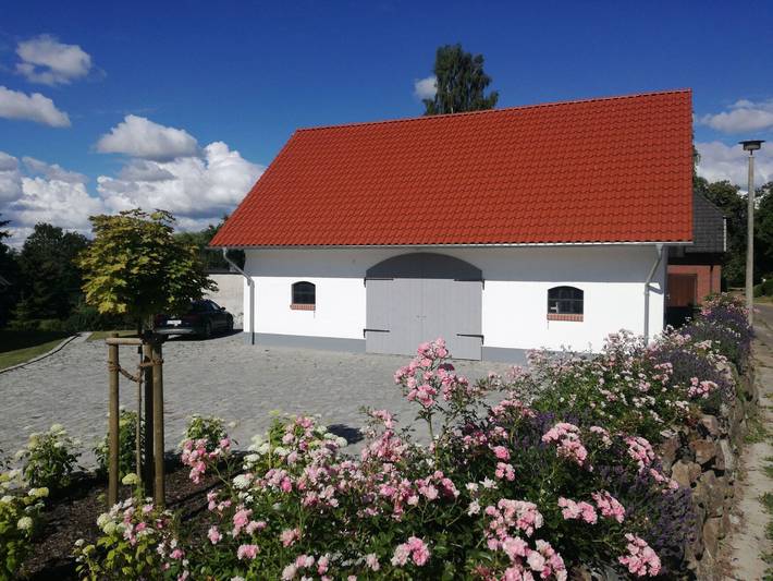 Casa de vacaciones 'Hof Vilmnitz 22 B' con terraza privada, jardín privado y Wi-Fi in Vilmnitz, Putbus