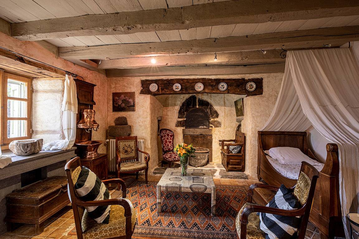 La Fournio, chambres d'hôtes de charme - Marronnier in Chaussenac, Massif central