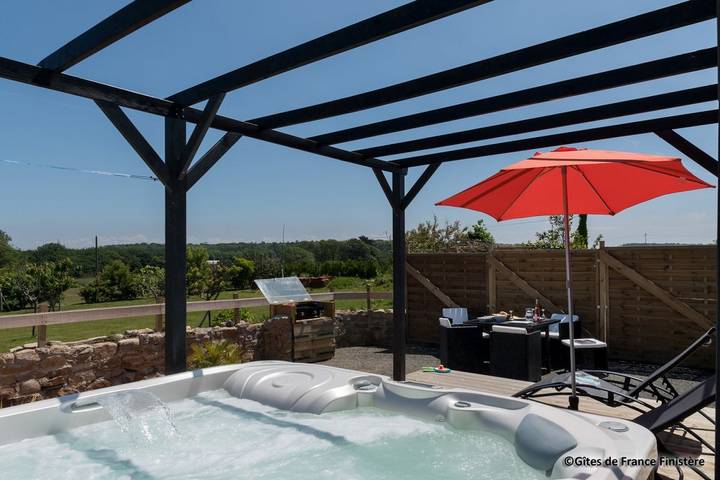 Gîte für 2 Personen, mit Whirlpool und Garten sowie Terrasse - 1