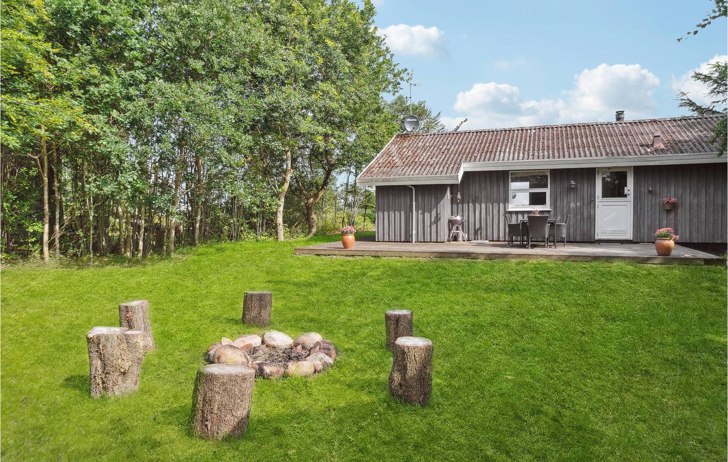 Ferienhaus für 6 Personen mit Terrasse in Åsted, Limfjord in Westjütland