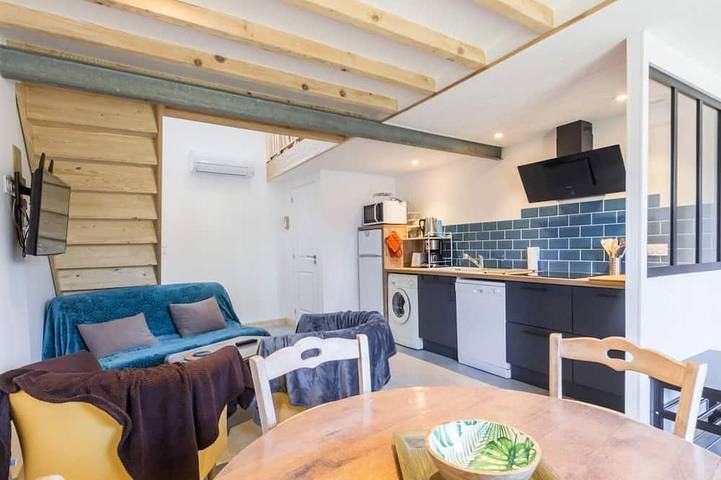 Gîte pour 4 personnes, avec Jardin