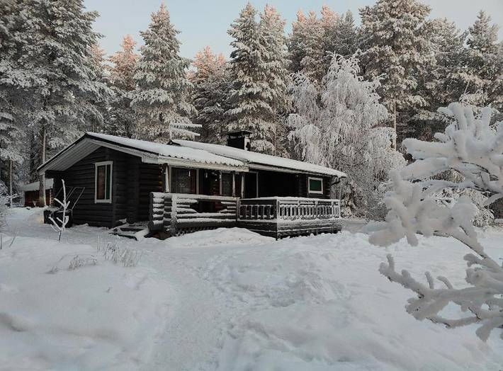 Chalet pour 10 personnes, avec jardin et vue ainsi que vue sur le lac et sauna à Rovaniemi - 2