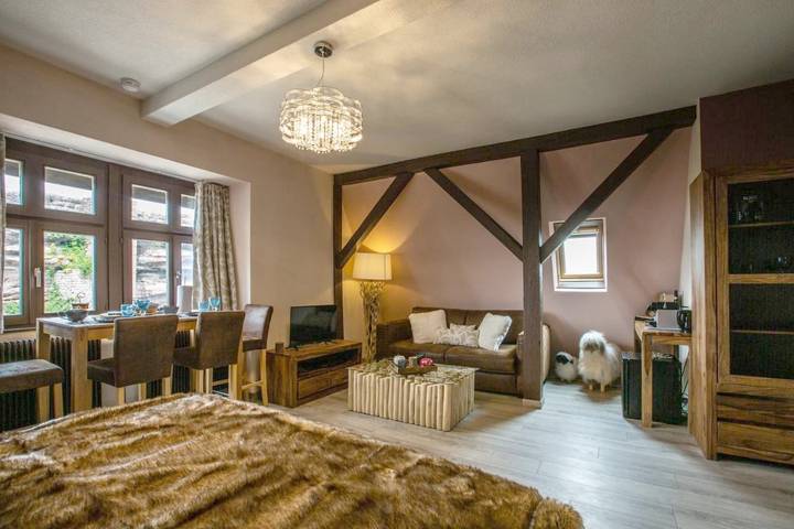 Chambre d’hôte pour 3 personnes, avec Terrasse ainsi que Jardin et Vue