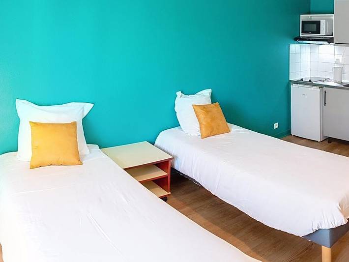 Appart'Hôtel Brest - Studio 2 personen - 2 Einzelbetten in Brest, Brest und Umgebung