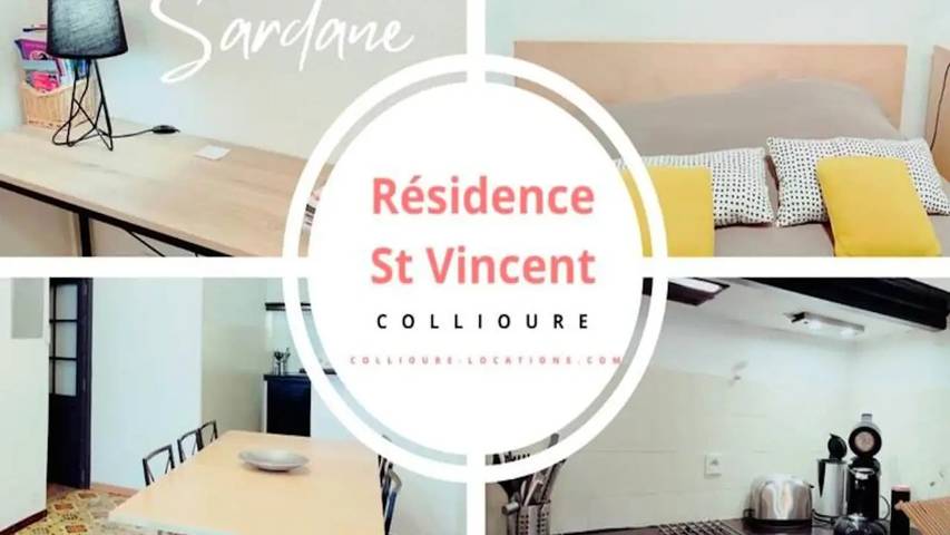 Gîte pour 7 personnes, avec Terrasse dans Plage Village Collioure