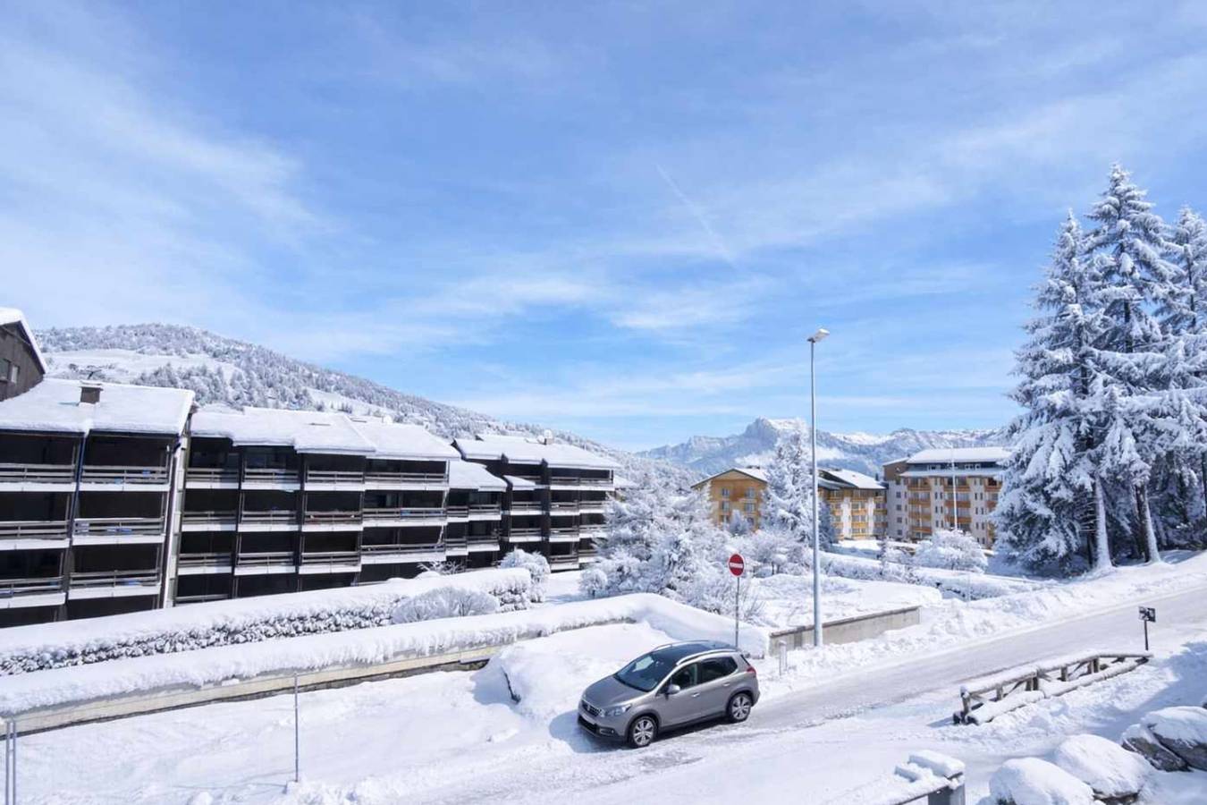 Entire studio, Studio with Wifi at the foot of the slopes in Megève, Pays du Mont-Blanc