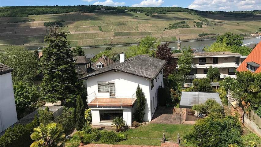 Ferienhaus für 7 Personen, mit Garten und Balkon, kinderfreundlich in Bingen am Rhein