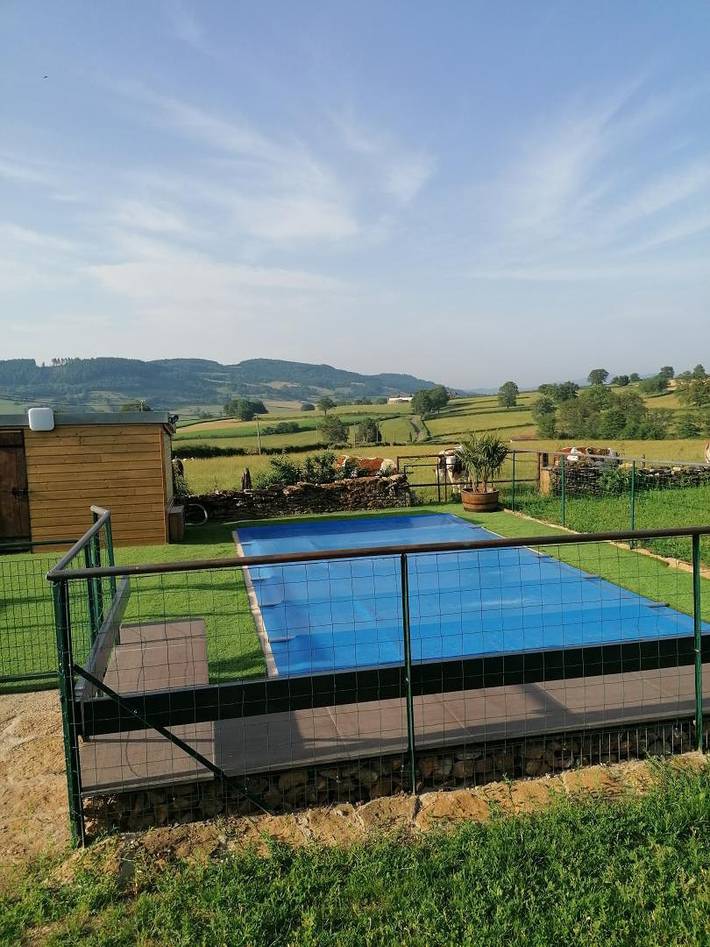 Gîte für 6 Personen, mit Terrasse und Whirlpool sowie Pool und Garten, mit Haustier in Burgund - 2