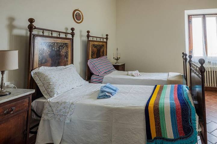 La casa in piazza in Panicale, Lago Trasimeno