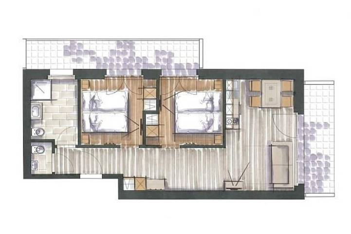 Ferienwohnung für 6 Personen, mit Sauna in Klösterle am Arlberg