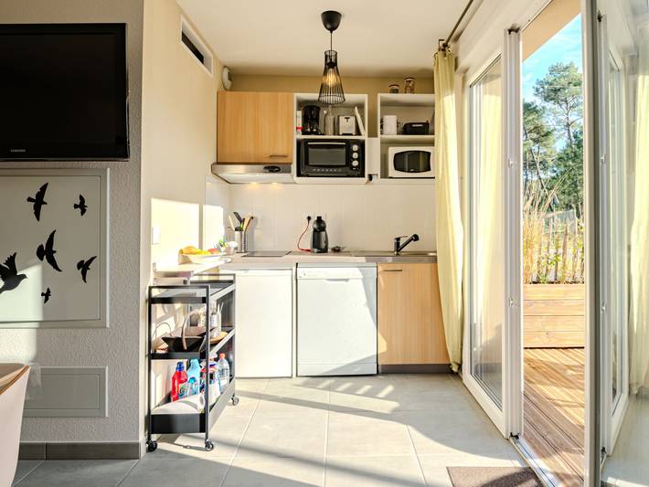 Gîte pour 4 personnes, avec terrasse à Mimizan - 3