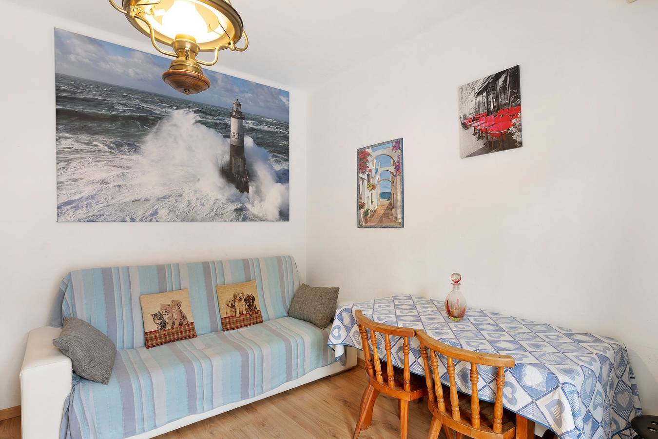 Holiday Home 'Perla Azzurra di Riviera' with Sea View, Balcony and Air Conditioning in Ventimiglia (City), Ventimiglia