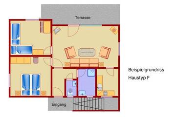 Ferienhaus für 4 Personen, mit Garten in Königswinkel