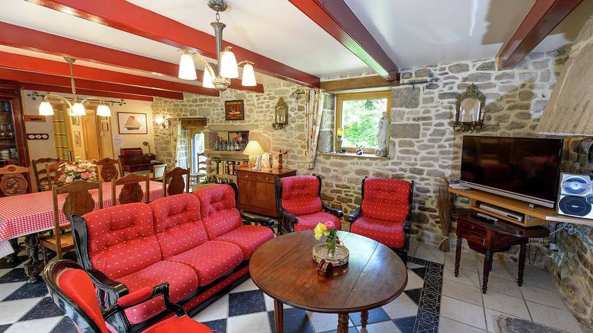 Location de vacances pour 9 personnes, avec piscine et jardin à Plounéour-Trez - 3