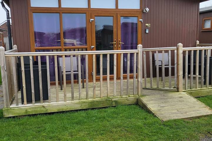 Chalet for 4 people, with terrace, with pets in Mablethorpe