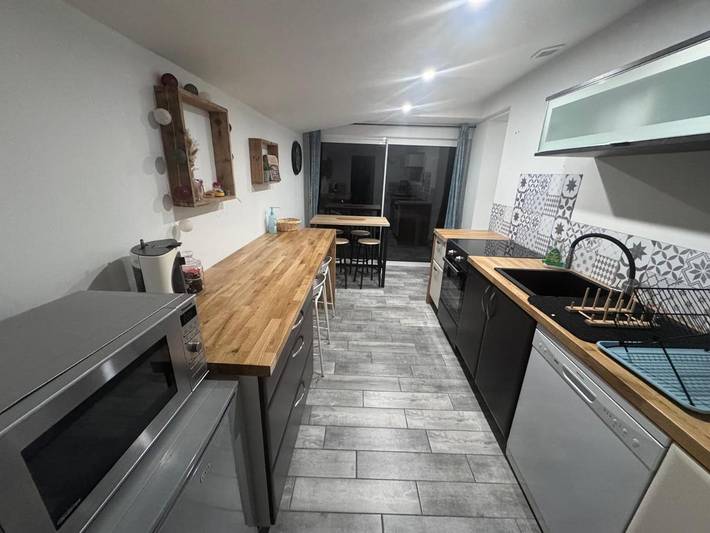 Maison de vacances pour 5 personnes, avec jacuzzi et terrasse