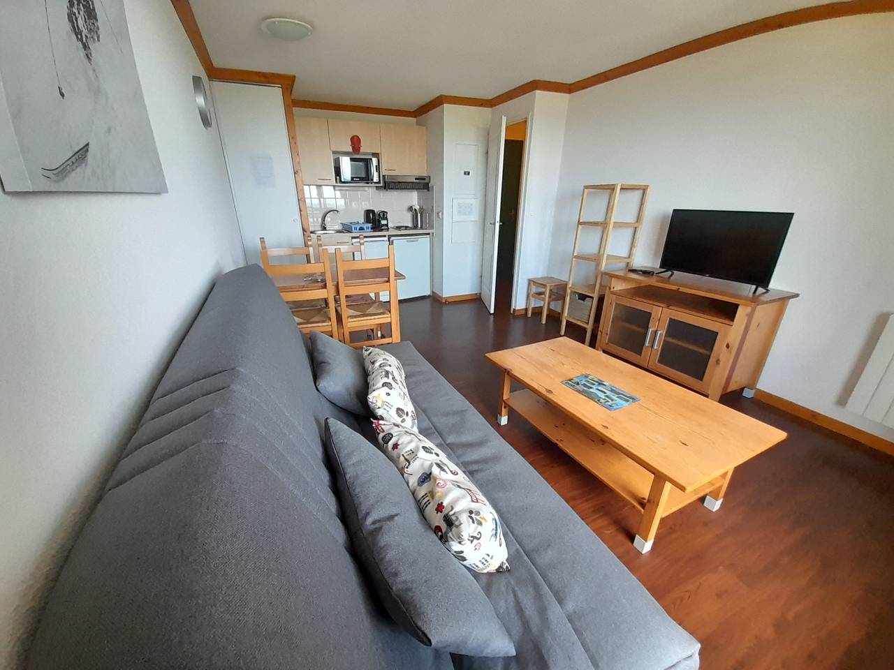 Ganze Wohnung, Ferienwohnung für 4 Personen mit Balkon in Super Besse, Besse-et-Saint-Anastaise