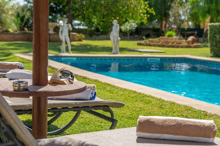 Ca Sa Nina - Ferienhaus mit privaten Pool in Inca. Wifi gratis in Inca, Mallorca Inselmitte