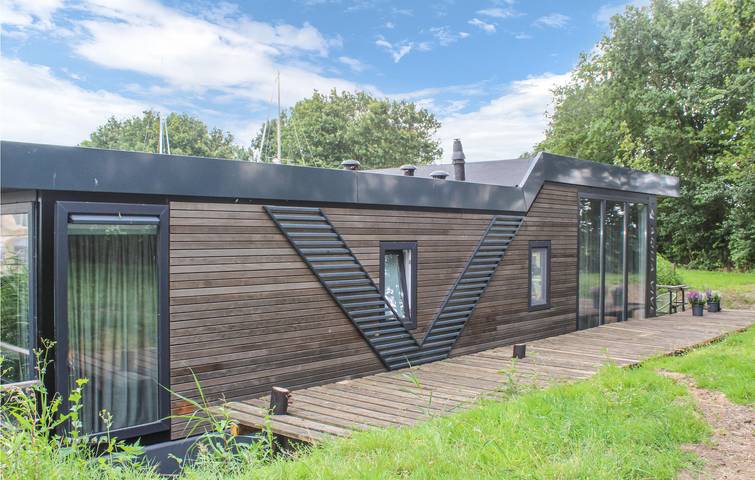 Hausboot für 4 Personen, mit Terrasse und Garten sowie Ausblick in den Niederlande - 2