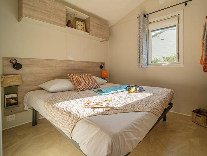 Camping  l'Océan  - Mobilheim 5 personen - Authentik in Brem-sur-Mer, Loire-Tal