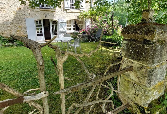Rural Cottage “La Rivière Assoiffée” with Garden and Wi-Fi in Florimont-Gaumier, Périgord Noir