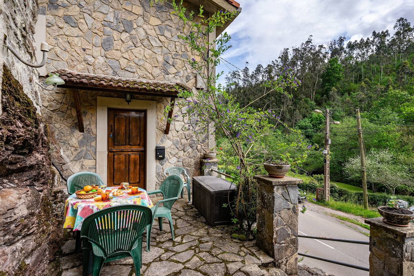 Ferienhaus Cayado in Asturien mit Terrasse und Grill in Colunga, Costa Verde (Spanien)