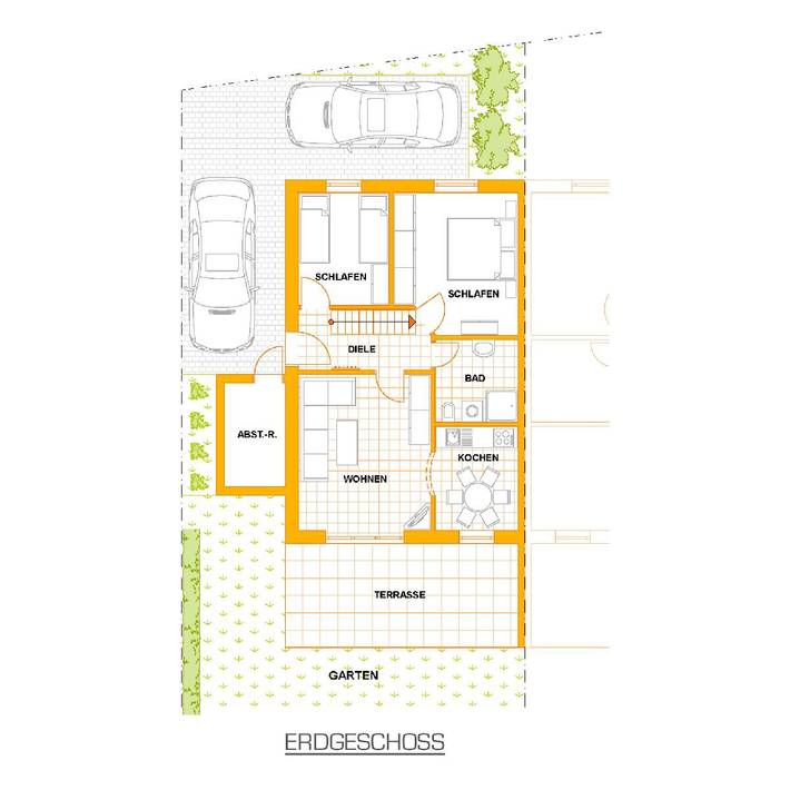Ferienhaus für 6 Personen, mit Terrasse und Garten in Hooksiel - 2