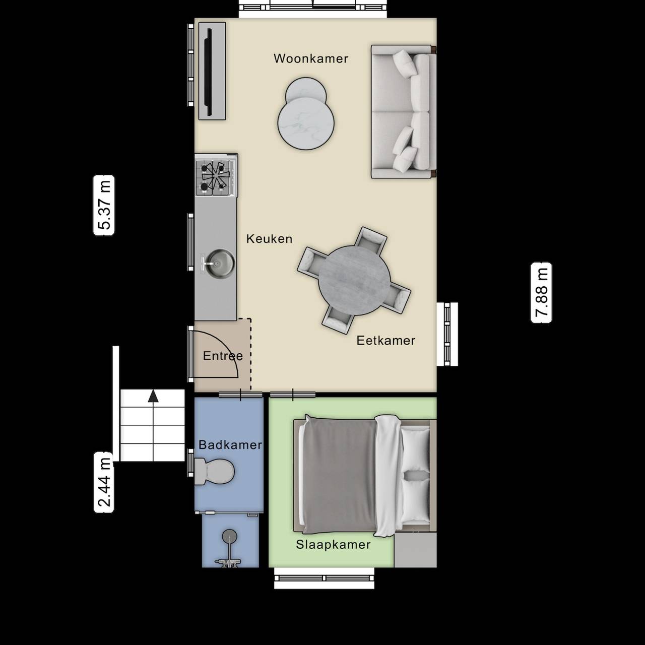 Recreatiepark het Esmeer — Holiday Home 2 personen in Betuwe