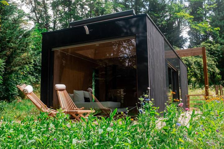 Gîte pour 2 personnes, avec Terrasse ainsi que Jardin et Vue