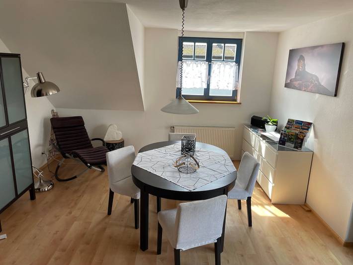 Ferienwohnung für 4 Personen, mit Balkon im Spessart