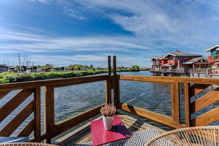Ferienhaus für 4 Personen, mit Seeblick in Gironde - 3