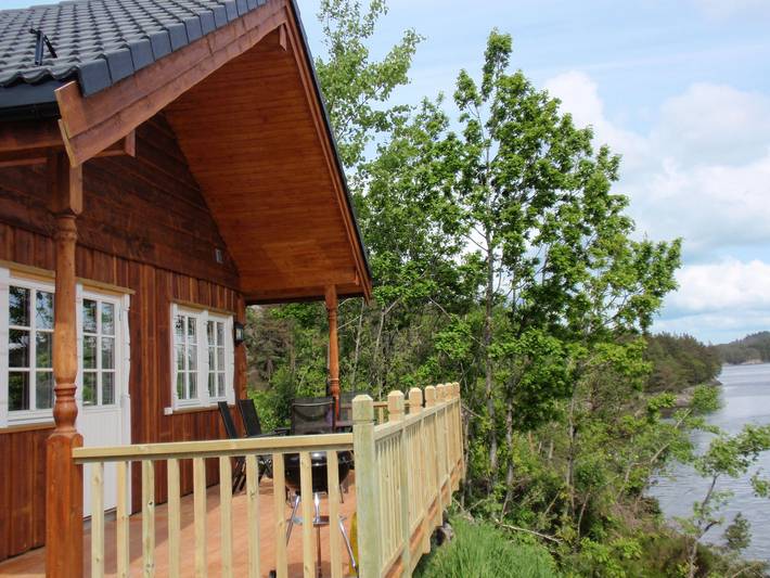 Ferienhaus für 6 Personen, mit Terrasse und Garten in Hardangerfjord