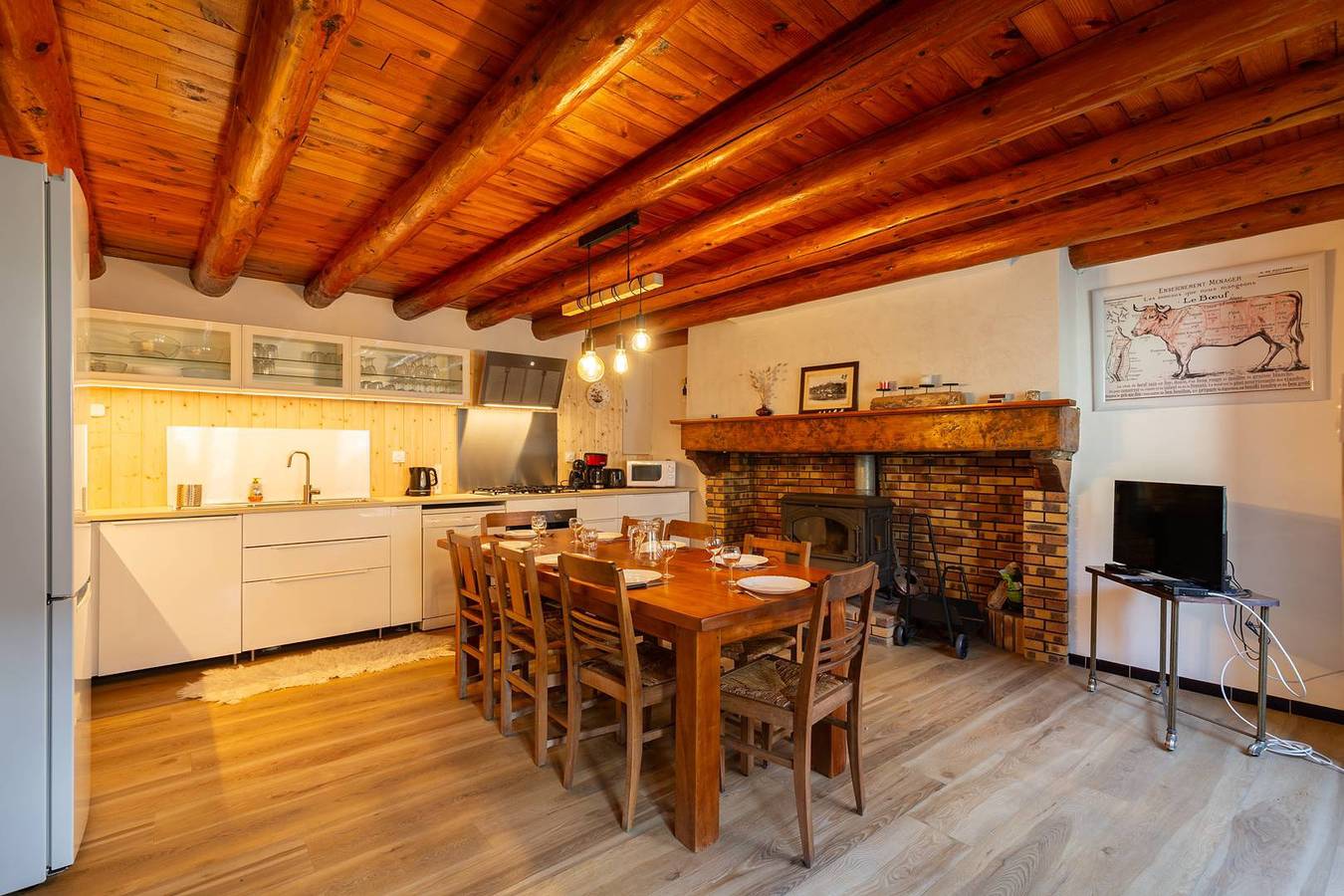 Maison pour 8 personnes Genos, proche Lac Wifi gratuit in Génos, Pyrénées