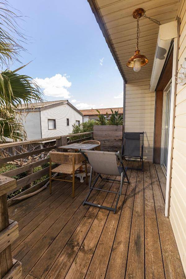Chalet pour 2 personnes, avec balcon à Gruissan Plage - 3