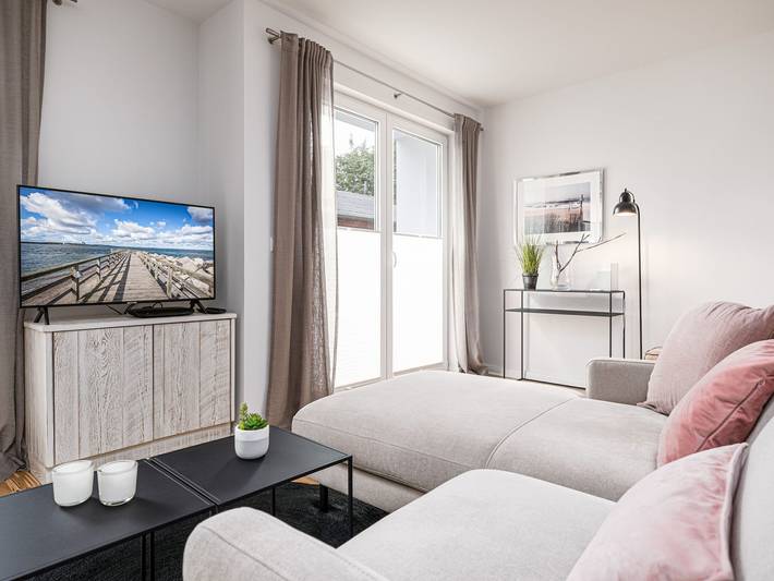 Ferienwohnung für 2 Personen, mit Garten und Balkon in Niendorf