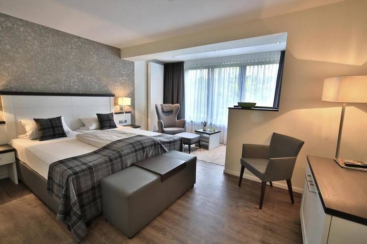 Hotel für 2 Personen, mit Balkon und Terrasse sowie Garten und Sauna in Bad Iburg