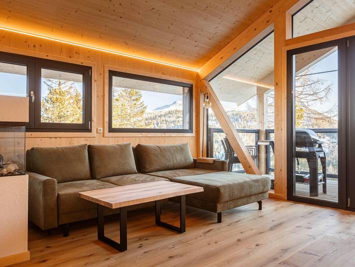 Ferienhaus für 8 Personen, mit Balkon und Whirlpool sowie Sauna und Ausblick in Stadl-Predlitz - 2